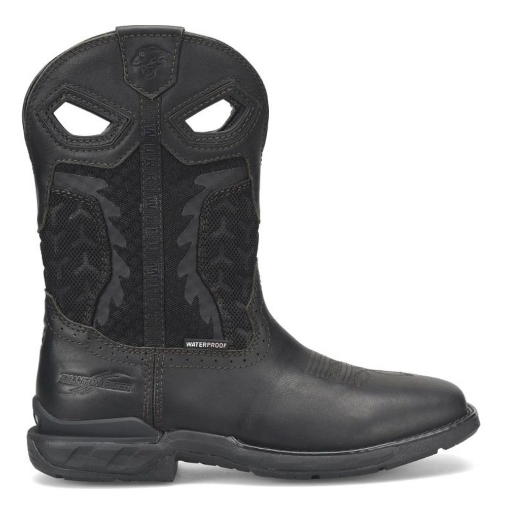 NEW DOUBLE H SHADOW Waterproof Boots
black / Size 9 Men’s 
style DH5381